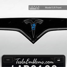 Load image into Gallery viewer, Avengers Tesla Emblem Decals (Front + Back)