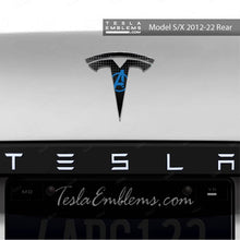 Load image into Gallery viewer, Avengers Tesla Emblem Decals (Front + Back)