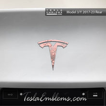 Load image into Gallery viewer, Demon Slayer Nezuko Tesla Emblem Decals (Front + Back)
