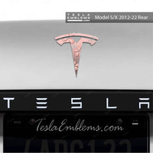 Load image into Gallery viewer, Demon Slayer Nezuko Tesla Emblem Decals (Front + Back)