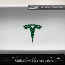 Load image into Gallery viewer, Demon Slayer Tanjiro Tesla Emblem Decals (Front + Back)