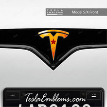 Load image into Gallery viewer, Dragon Ball Z Tesla Emblem Decals (Front + Back)