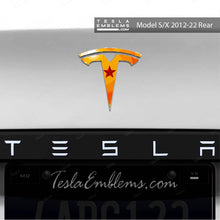 Load image into Gallery viewer, Dragon Ball Z Tesla Emblem Decals (Front + Back)