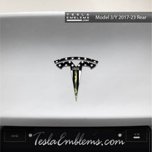 Load image into Gallery viewer, First Responders Armed Forces Tesla Emblem Decals (Front + Back)