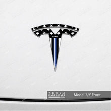 Load image into Gallery viewer, First Responders EMS Tesla Emblem Decals (Front + Back)