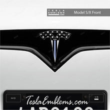 Load image into Gallery viewer, First Responders EMS Tesla Emblem Decals (Front + Back)