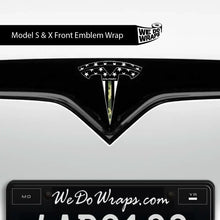 Load image into Gallery viewer, First Responders Armed Forces Tesla Emblem Decals (Front + Back)