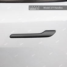 Load image into Gallery viewer, 3M Gloss Black Tesla Door Handle Decals (4pcs)
