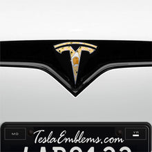 Load image into Gallery viewer, Gudetama Tesla Emblem Decals (Front + Back)