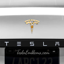 Load image into Gallery viewer, Gudetama Tesla Emblem Decals (Front + Back)
