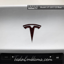 Load image into Gallery viewer, Isometric 3D Pattern Tesla Emblem Decals (Front + Back)