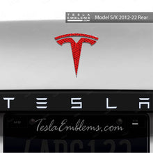 Load image into Gallery viewer, Isometric 3D Pattern Tesla Emblem Decals (Front + Back)