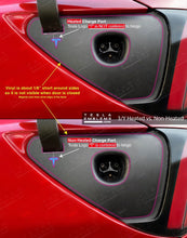 Load image into Gallery viewer, 3M Gloss Deep Orange Tesla Charge Port Wrap