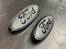 Load image into Gallery viewer, Ford Explorer 2016-2019 Black/Flat Emblems (Grille & Liftgate Ovals)