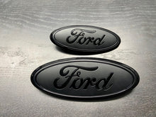 Load image into Gallery viewer, Ford Explorer 2016-2019 Black/Flat Emblems (Grille & Liftgate Ovals)