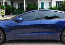 Load image into Gallery viewer, 3M Deep Blue Metallic Tesla Emblem Decals (Front + Back)
