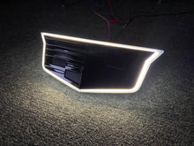 Load image into Gallery viewer, Escalade emblem set Gloss Black 2025 LED front
