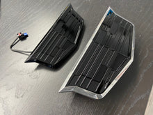Load image into Gallery viewer, Escalade emblem set Gloss Black 2025 LED front
