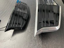 Load image into Gallery viewer, Escalade emblem set Gloss Black 2025 LED front
