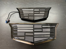 Load image into Gallery viewer, Escalade emblem set Black/Mono 2025-26 LED front

