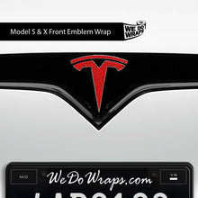 Load image into Gallery viewer, Isometric 3D Pattern Tesla Emblem Decals (Front + Back)
