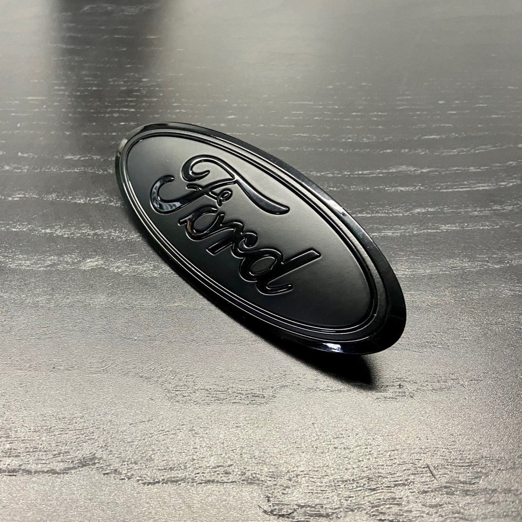 Ford Explorer Premium 2020-2023 Gloss Black/Flat Rear emblem Only (liftgate)